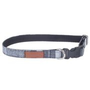 Obroża regulowana amiplay london s, l szara