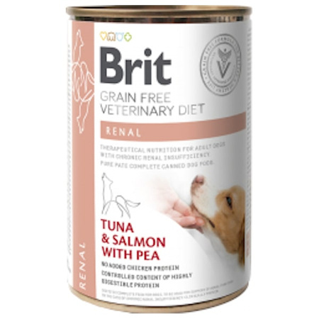 Brit Grain Free Veterinary Diets Renal dla psa 400 g