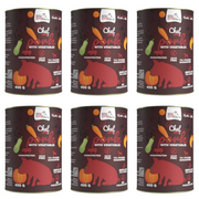 ZESTAW Syta Micha Chef Wieprzowina z warzywami, 6 x 400 g