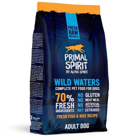 Primal Spirit Wild Waters 70% karma dla psa 1 kg