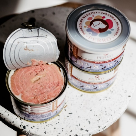 Perro Junior indyk z dynią dla psa 410 g