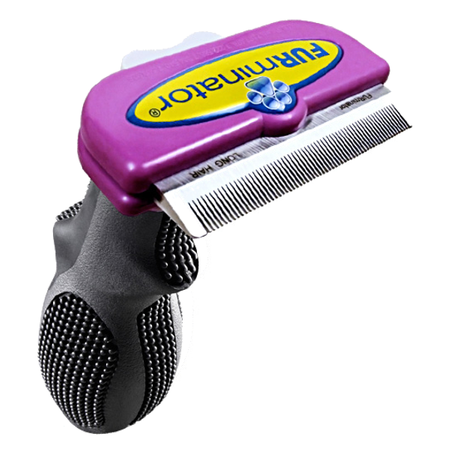 *- furminator dla kotów długowłosych - large