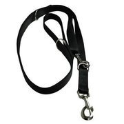 Chaba smycz taśma regulowana - 25mm x 130/260cm czarna