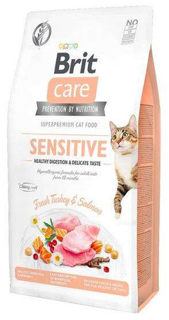 Brit care cat sensitive dla kotów 2 kg
