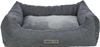 Liano, legowisko, dla psa/kota, tkanina/plusz, prostokątne, szare, 100x80 cm