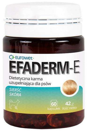 Efaderm-E Pies 60 kaps.