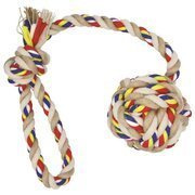 Barry King sznur z pętlą i piłką z jutą 5cm x 40cm /145g