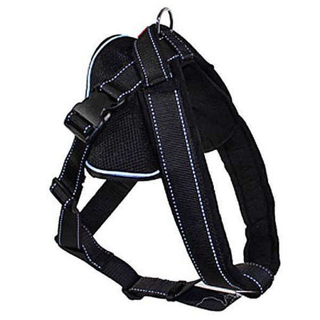 Patento pet szelki jockey z uchwytem i zintegrowaną smyczą dla psa