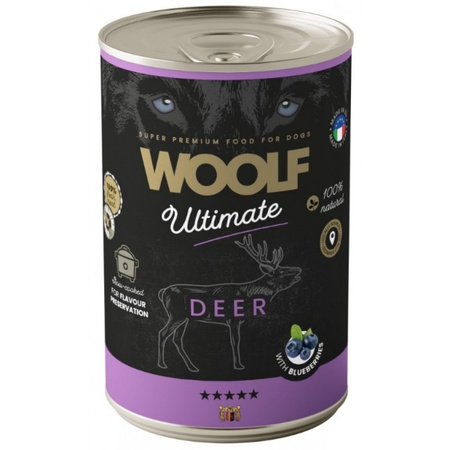 Woolf Ultimate jeleń dla psa 400 g
