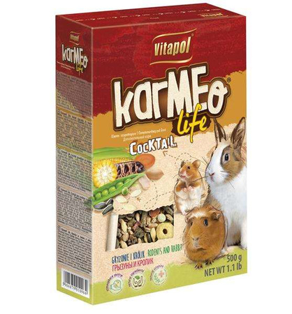KARMEO LIFE KOKTAJL DLA GRYZONI I KRÓLIKA 500g