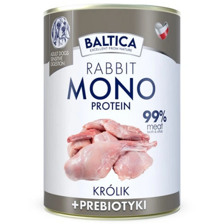 Baltica Nutraceutic Królik z prebiotykami, 400 g
