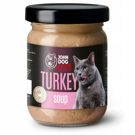 John Dog for Cats indyk w sosie zupa 100 g