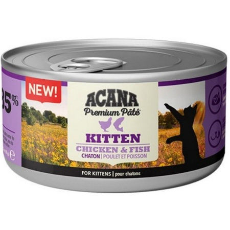 Acana Premium Pate Kitten kurczak dla kota 85 g