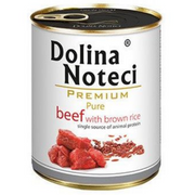 Dolina Noteci Premium Pure Wołowina z ryżem, 800 g
