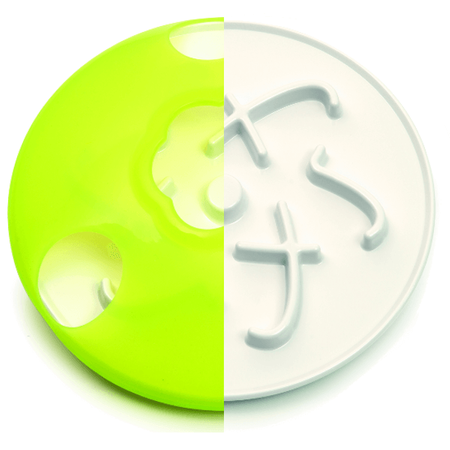 Bączek na przysmaki dla kota Catit Treat Spinner, 18.5 x 18.5 x 8 cm