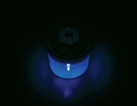 Catit Flower Fountain Steel Top, fontanna dla kota, z miską ze stali nierdzewnej