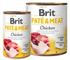 Brit Pate & Meat Dog Chicken puszka 800g