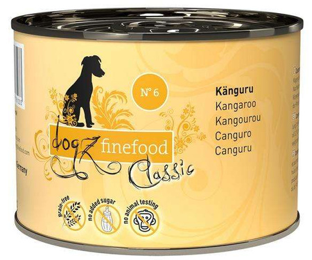 Dogz finefood n. 06 kangur 200 g