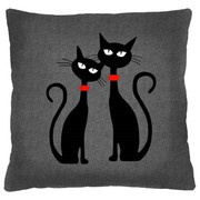 Bertoni poduszka Czarne Koty 40x40 cm