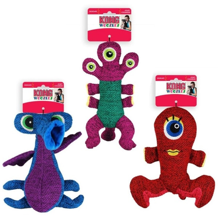 Kong Pink Woozles zabawka dla psa 28 cm