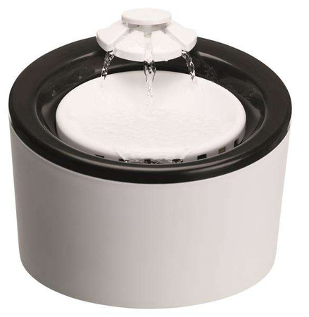 Poidło Triple Flow, 2l, czarne/białe