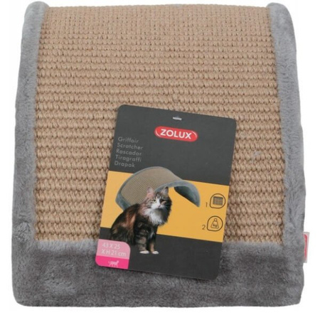 Zolux drapak sizal łuk kol. szary