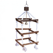 ZABAWKA DREWNIANA DLA PTAKÓW 51cm