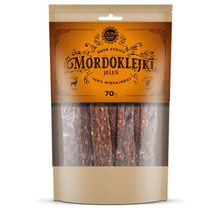 Trzypsy Delux Mordoklejki z jelenia 70 g