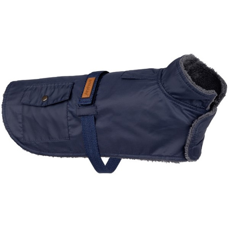 amiplay Bled płaszcz przeciwdeszczowy granatowy dla psa 23 cm