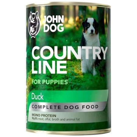 John Dog Country Line Junior kaczka 400 g