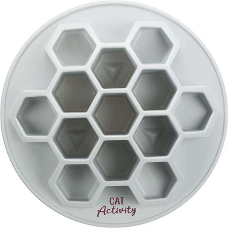 Cat Activity Snack Hive XXL, gra strategiczna, jasnoszara, o 35 cm