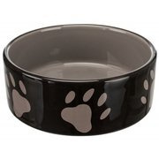 MISKA CERAMICZNA 1,4l/20cm BIAŁO-BRĄZOWA