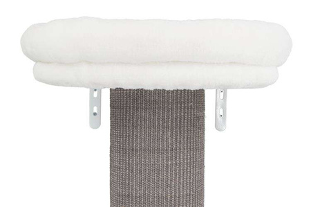 Drapak stojący Acadia, mocowany do ściany, 160 cm, szary