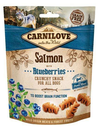 Carnilove crunchy snack salmon & blueberries 200g