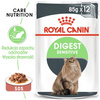 Royal Canin Digest Sensitive karma mokra w sosie dla kotów dorosłych, wrażliwy przewód pokarmowy saszetka 85g