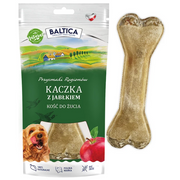 Baltica Przysmaki Regionów Kość do żucia kaczka z jabłkiem 1 szt