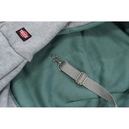 Nosidło Junior, 22 × 20 × 60 cm, jasnoszare/miętowe