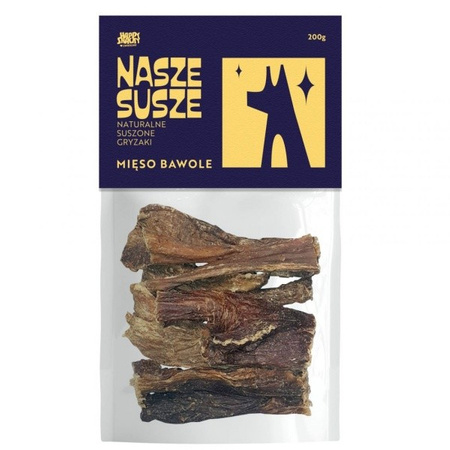 Nasze Susze mięso bawole dla psa 200 g