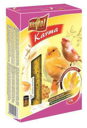 KARMA DLA KANARKA WYBARWIAJĄCA  ŻÓŁTA 350g