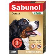 Dr. seidel - sabunol obroża przeciw kleszczom i pchłom dla psa 50 cm