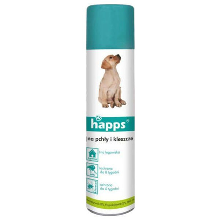 Bros happs spray przeciw pchłom i kleszczom dla psa 250 ml
