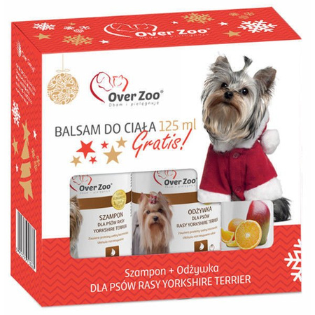 Zestaw świąteczny over zoo dla psów rasy yorkshire terrier + prezent dla ciebie!