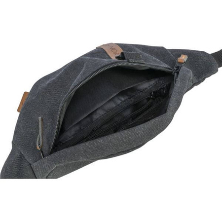 BE NORDIC Sling, torba nerka, czarna, 24 × 11 × 8 cm, pasek: 50–165 cm