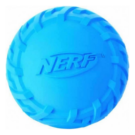 NerfDog Piłka gumowa z bieżnikiem piszcząca