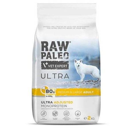 Vet Expert Raw Paleo Ultra Medium/Large Adult Indyk 2 kg