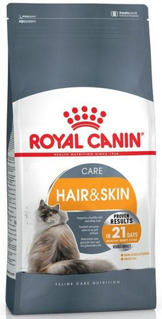 Royal canin hair&skin care karma sucha dla kotów dorosłych, lśniąca sierść i zdrowa skóra 2kg