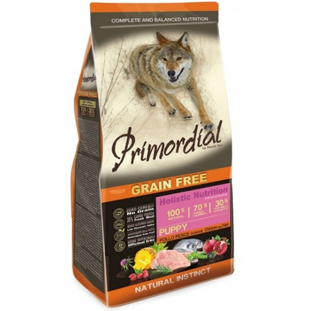 Primordial Dog Grain Free Puppy kurczak z rybami morskimi 12 kg