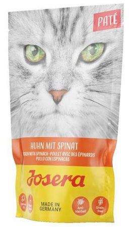 Josera pasztet kurczak & szpinak saszetka 85g