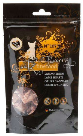 Catz Finefood Purrrrly N.107 serca jagnięce 35 g