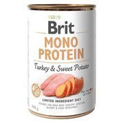 Brit mono protein turkey & sweet potato dla psa 400 g